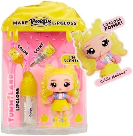 Yummiland x PEEPS Goldie Mallows Lip Gloss Doll